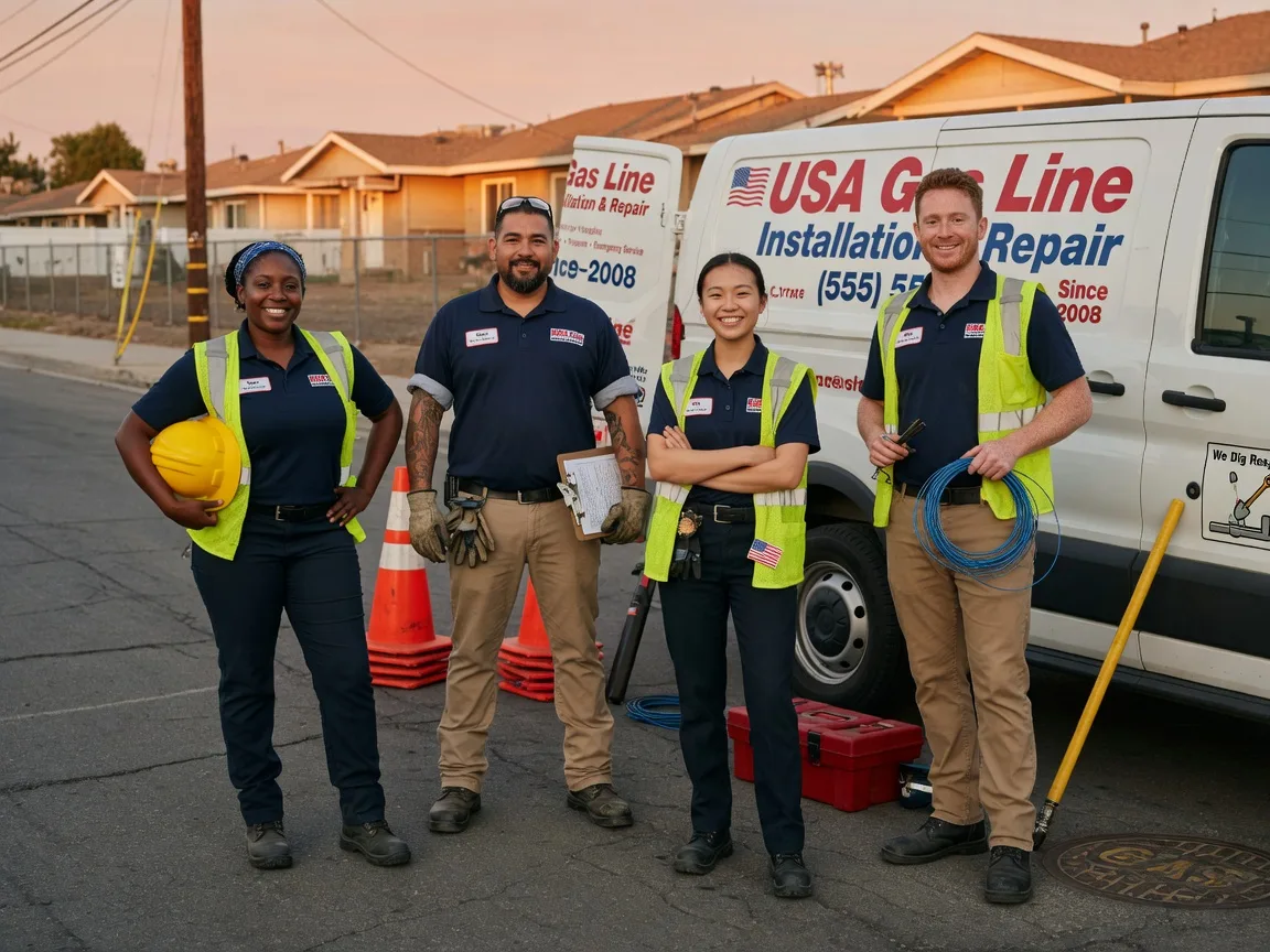 Gas Line Installation company in Wheatland, CA